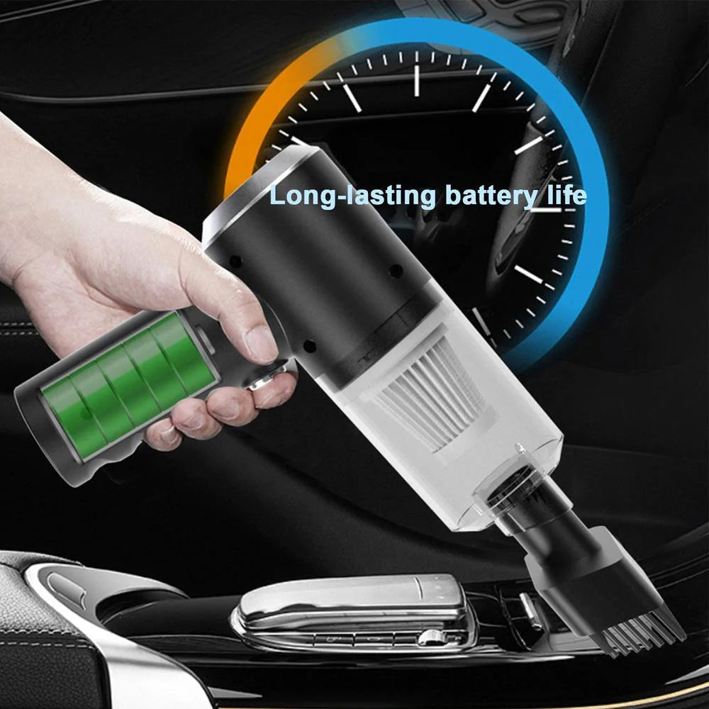 120W Cordless Handheld Vacuum Cleaner Small Mini Portable Car Auto Home Wireless - LumiNest