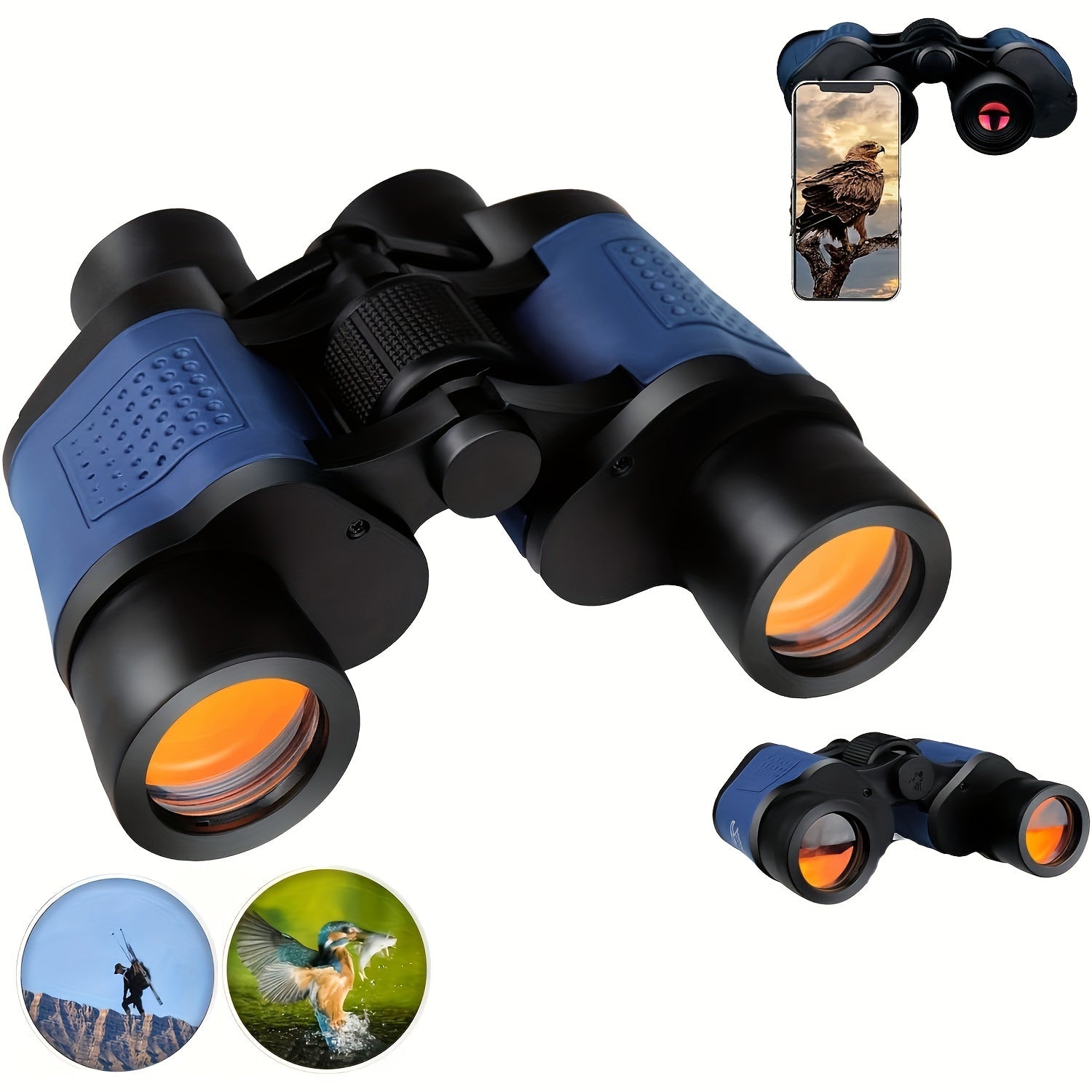 60x60 Telescope High Magnification Low Light Night Vision - LumiNest