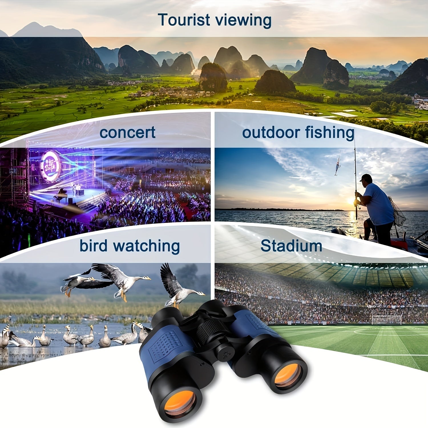60x60 Telescope High Magnification Low Light Night Vision - LumiNest