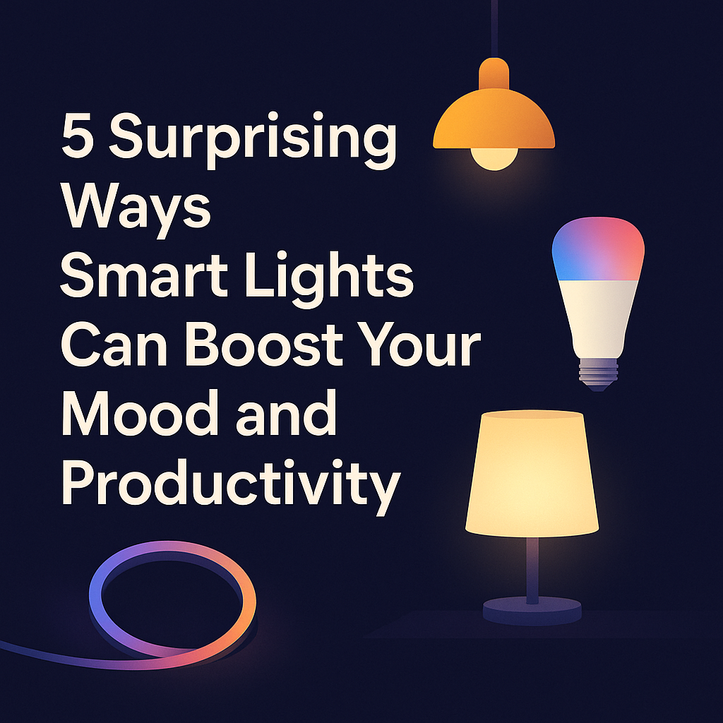 5 Surprising Ways Smart Lights Can Boost Your Mood and Productivity