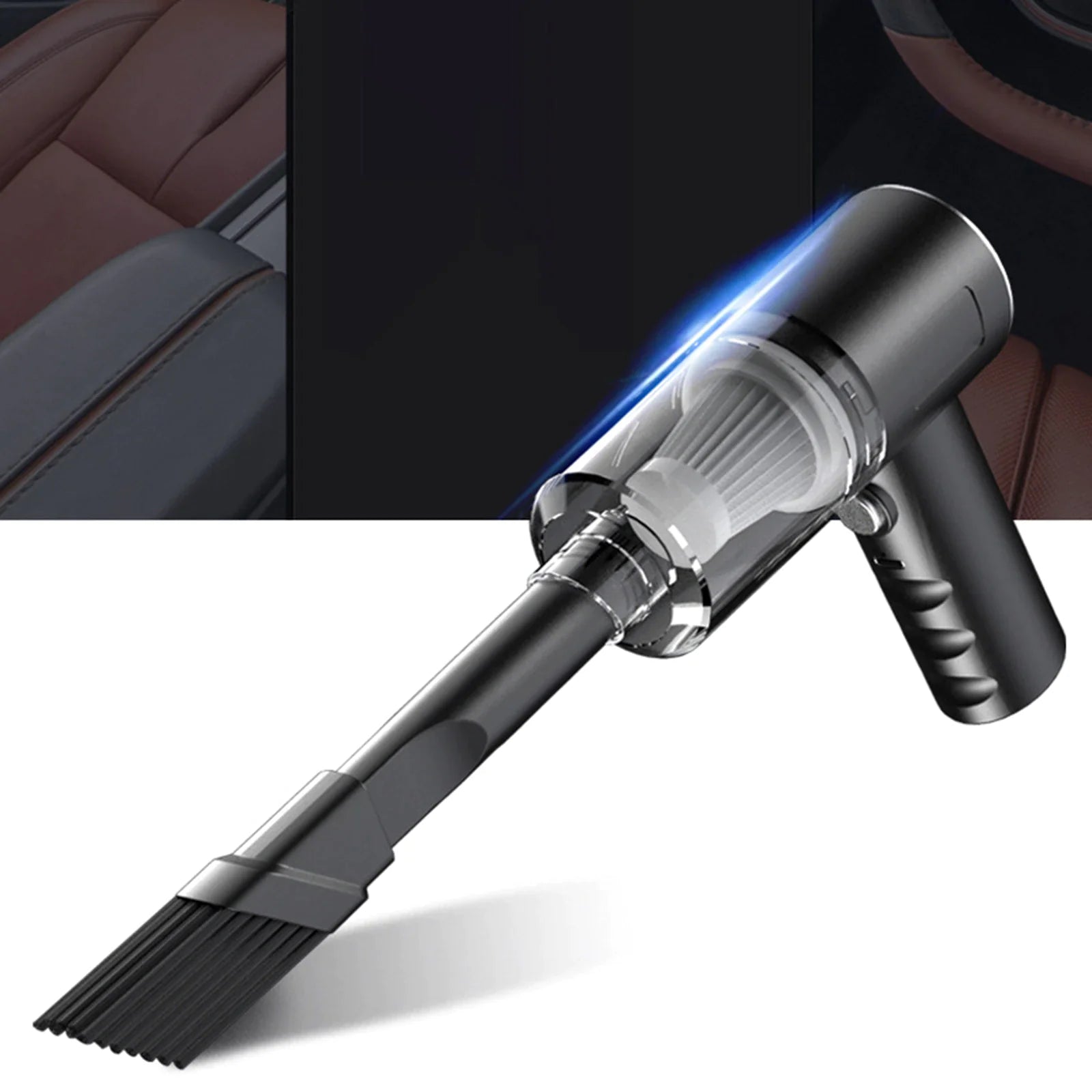 120W Cordless Handheld Vacuum Cleaner Small Mini Portable Car Auto Home Wireless - LumiNest 