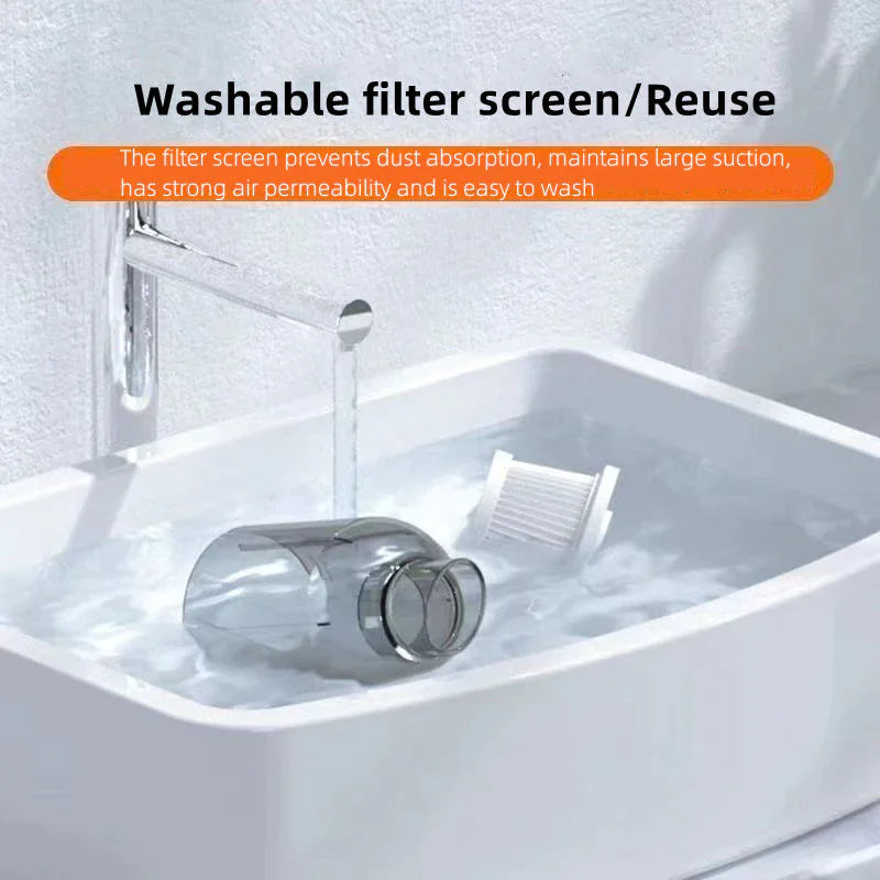 120W Cordless Handheld Vacuum Cleaner Small Mini Portable Car Auto Home Wireless - LumiNest 