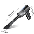 120W Cordless Handheld Vacuum Cleaner Small Mini Portable Car Auto Home Wireless - LumiNest 
