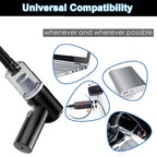120W Cordless Handheld Vacuum Cleaner Small Mini Portable Car Auto Home Wireless - LumiNest 