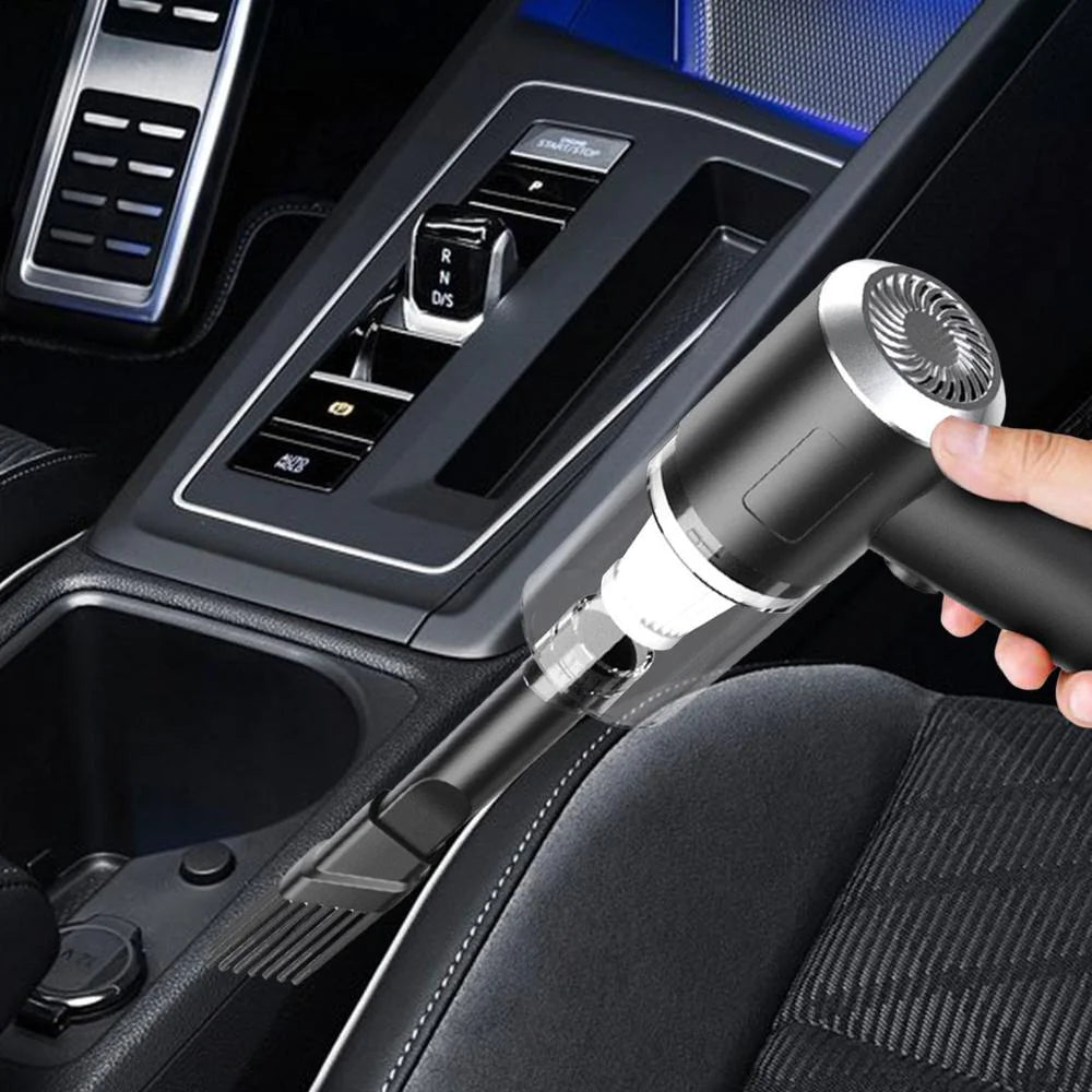 120W Cordless Handheld Vacuum Cleaner Small Mini Portable Car Auto Home Wireless - LumiNest 