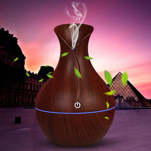 Aroma Diffuser & Humidifier – LED Ultrasonic Mist for Home - LumiNest 