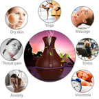 Aroma Diffuser & Humidifier – LED Ultrasonic Mist for Home - LumiNest 