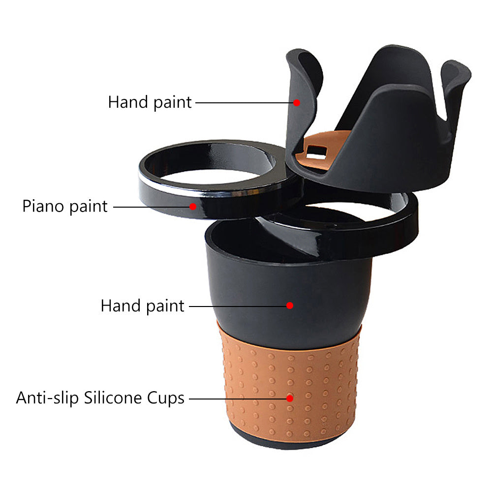 Car Cup Holders Car-styling Car Truck Drink Water Cup Bottle Can Holder Door Mount Stand ABS Rubber Drinks Holders - LumiNest 