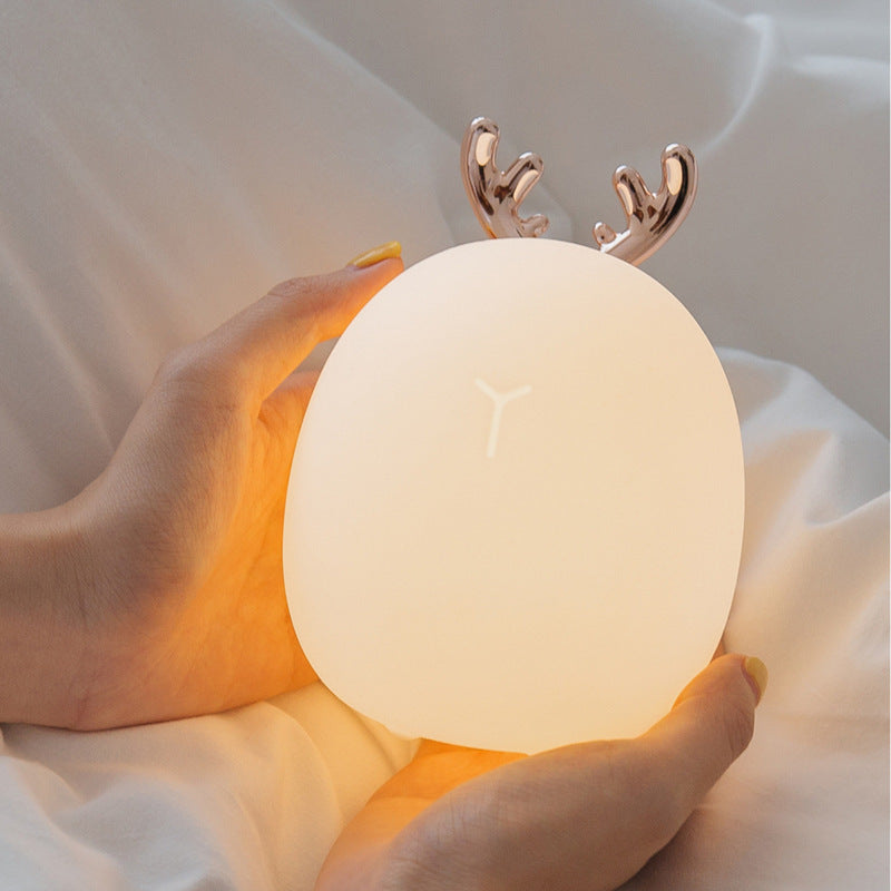 Cartoon Deer Night Light - Cute USB Baby Lamp| LumiNest - LumiNest 