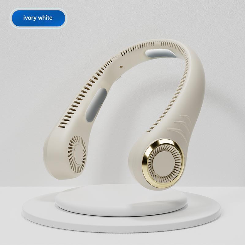 Cooling Neck Fan Portable Fan Cold Air - Fathers Day Gifts For Dad, Hands-Free Wearable Ultra Quiet, Handheld USB Rechargeable For Travel, Gym, Office Perfect Gift 3 Speeds - LumiNest 