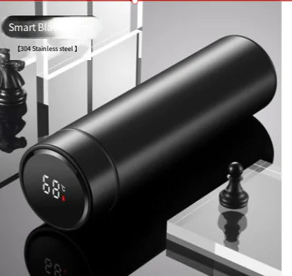 LED Temperature Display Thermos Bottle - LumiNest 