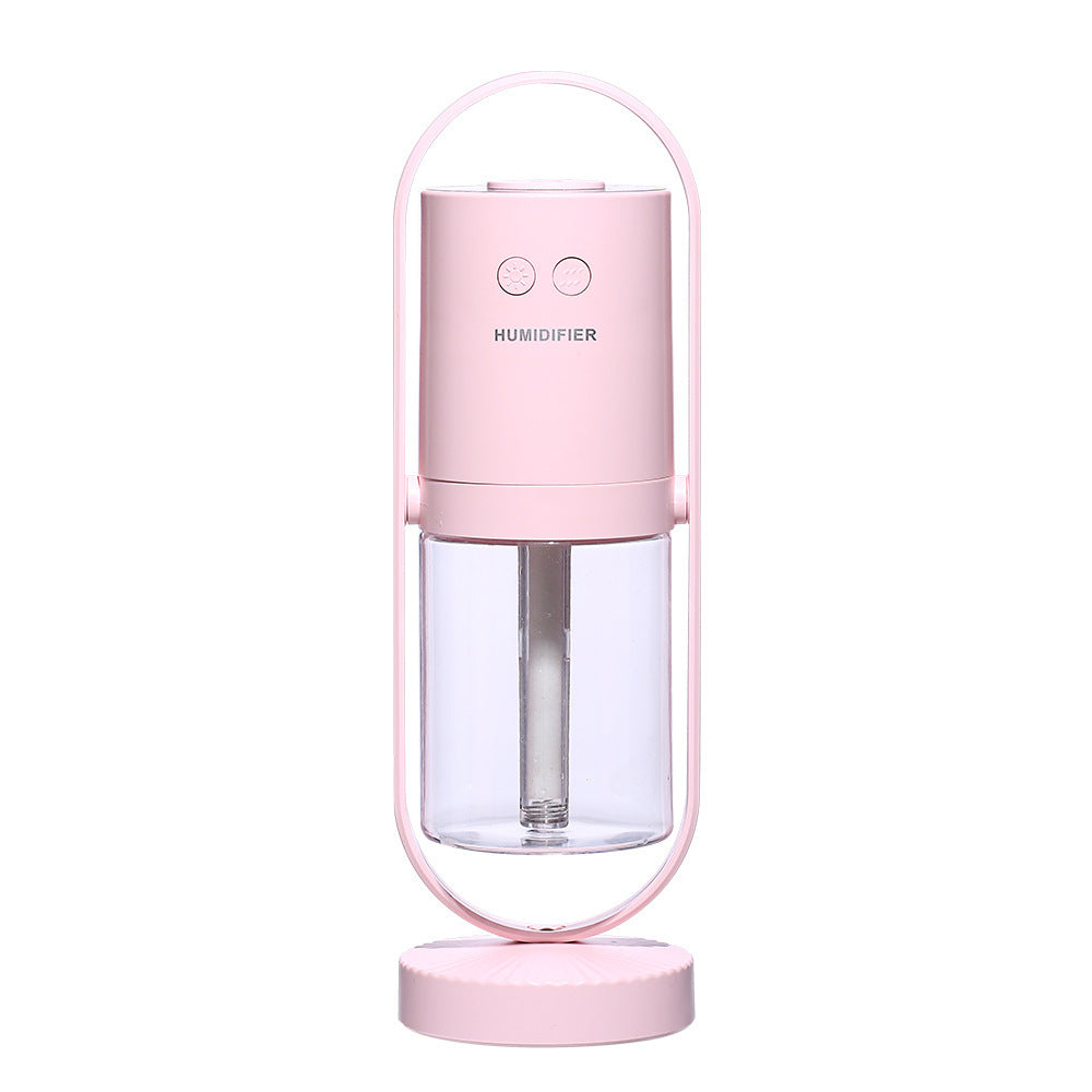 Magic Shadow USB Air Humidifier For Home With Projection Night Lights Ultrasonic Car Mist Maker Mini Office Air Purifier - LumiNest 