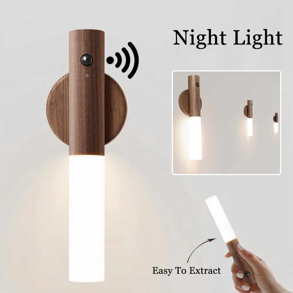 Magnetic Motion Sensor LED Night Light - LumiNest 