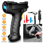 Portable Car Tire Inflator DC 12V Digital Car Air Compressor Electric Air Inflator With LED Light 150PSI - LumiNest 