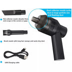 Portable Cordless Electric Air Duster Keyboard PC Car Cleaner Tool Rechargeable Compressed Air Duster, Keyboard Cleaner Electric Air Duster, Good Replace Compressed Air Can, No Canned Air Duster - LumiNest 