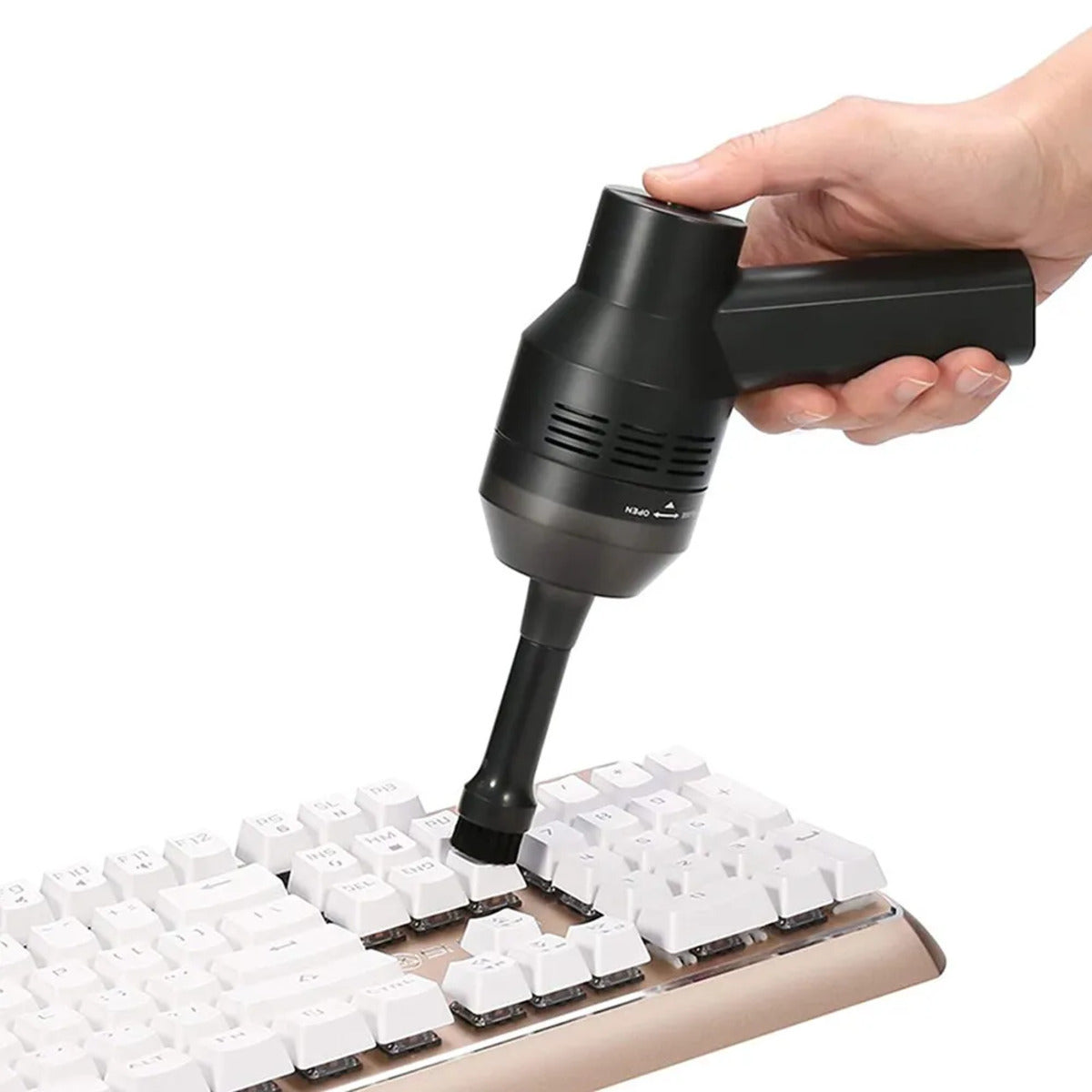 Portable Cordless Electric Air Duster Keyboard PC Car Cleaner Tool Rechargeable Compressed Air Duster, Keyboard Cleaner Electric Air Duster, Good Replace Compressed Air Can, No Canned Air Duster - LumiNest 