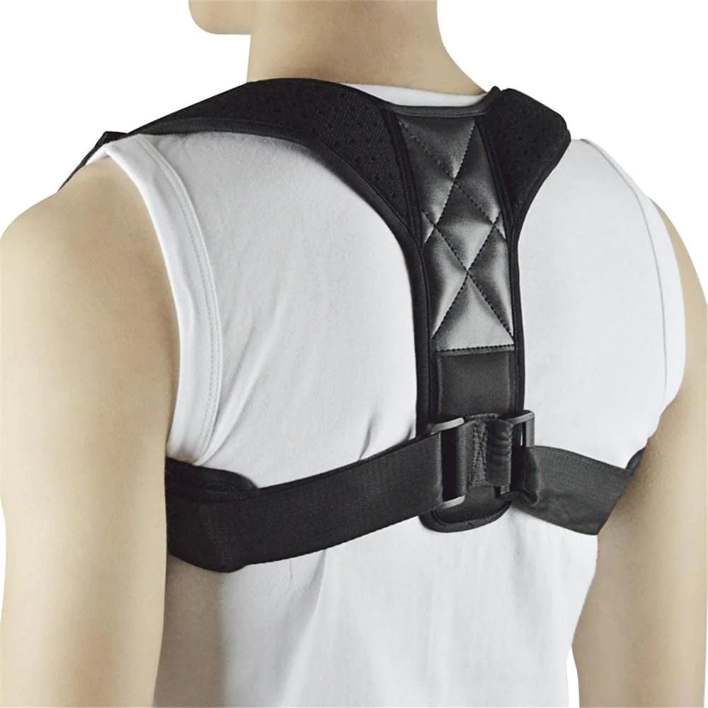 Posture Corrector Adjustable Back Brace Shoulder Support Clavicle Belt Men Women - LumiNest 