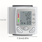 Wrist Electronic Blood Pressure Monitor, BP Sphygmomanometer - LumiNest 